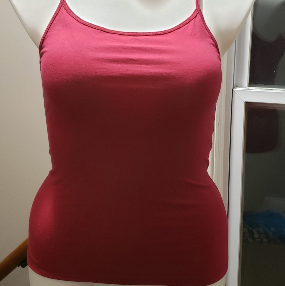 Magenta/dark cherry cami